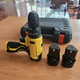 Аккумуляторная дрель-шуруповерт DeWALT DCD791 24 В 5 А·ч 42 Нм 2 АКБ Набор инструментов бит сверл головок LED в пластиковом кейсе - изображение 5