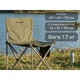 Кресло Naturehike Shan Lan T01 CNK2550JJ025 сталь Зеленый (1047-6977465864673) - изображение 7
