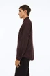 Сорочка slim fit H&M 976709010c20 L бордова (100015825) - зображення 2