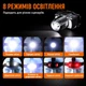 Фонарь налобный аккумуляторный HL25 SuperFire 700 Lumen IP43 - изображение 7