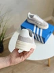 Кроссовки женские Adi Gazelle Bold Platform Grey White / кеды Ади Газель болд серые белые 40 - изображение 3