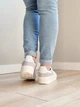 Кроссовки женские Adi Gazelle Bold Platform Grey White / кеды Ади Газель болд серые белые 40 - изображение 8