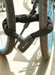 Замок велосипедний сталевий 1.2 м West Biking ланцюговий велозамок під ключ замок для велосипеда самоката мотоцикла коляски протиугінний надійний Чорний 73568 - зображення 7