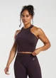 Спортивный топ Gymshark b6a1tc68 L бордовый (100015069) - изображение 1