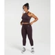 Спортивный топ Gymshark b6a1tc68 L бордовый (100015069) - изображение 3
