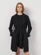 Тренч H&M 1114789001c70 S черный (100015828) - изображение 1