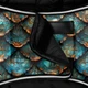 Курточка-накидка для собак WAUDOG Clothes, рисунок "Луска", L, А 41 см, B 58-70 см, С 42-52 см - изображение 3