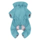 Дождевик для собак WAUDOG Clothes, водонепроницаемый, L50, В 70-74 см, С 47-50 см, голубой - изображение 5