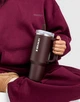 Термокружка с трубочкой Stanley Quencher ProTour Flip Straw Tumbler 1,18 л Coffee (100000130079) - изображение 2