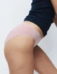 Набор хлопковые трусики Marks&Spencer модель High legs 18(46) 5 шт bitter chocolate 0271 - изображение 3