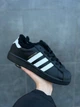 Кеди чоловічі зимові Superstar Black чорні 40 - зображення 8