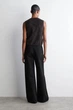 Жіночі широкі джинси COS Dial Wide-Leg Jeans Чорні 25 (1308200001) - изображение 3