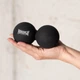 Масажний м'яч PowerPlay PP-4355 Silicone Lacrosse Peanut Ball (6.3х12.6см) Чорний (PP-4355_Black) PowerPlay PP-4355_Black 1078734 - зображення 3