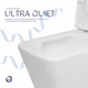 Унитаз напольный Qtap Crow Eco Ultra Quiet безободковый с сиденьем Soft-close QTCRO27W51030 - изображение 5