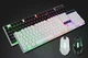 Ігровий дротовий комплект JOMAA SHIPADOO D500 клавіатура механічна + мишка з RGB Підсвіткою Білий - зображення 4