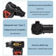 Мощная воздуходувка F015 High Speed Fan 8000 мАч, воздуходувка для ПК и авто Rad-Black - изображение 4