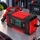 Зарядний пристрій для автомобільного акумулятора 12V 6A автоматична зарядка АКБ 4–120 А·год зарядний пристрій для авто та мотоцикла AGM Pulse Repair - зображення 2