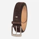 Ремень мужской замшевый Tommy Hilfiger 474143907 42-44 (130.5 см) Коричневый (1162525841) - изображение 2