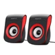 Акустичні колонки HAVIT HV-SK599 USB Black/Red - изображение 1