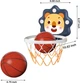 Настенный детский баскетбольный щит «Backboard Board» с кольцом и сеткой - изображение 6