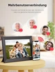 Цифровая фоторамка Luakug Frameo 10,1" Wi-Fi 32 ГБ IPS 1280×800 для фото и видео, сенсорный экран, автоповорот - изображение 4