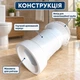 Гофра для унитаза 330 мм, армированная, короткая KronoPlast - изображение 4