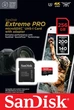Карта памяти micro SD SanDisk 256gb extreme Pro A2 10 класс скоростная microsd U3 для экшен камер sdxc Сд карта 256 гб - изображение 3