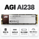 Накопитель SSD AGI AI238 512 ГБ M.2 2280 SATA 3 3D NAND QLC внутренний для ноутбука и ПК (AGI512G80AI238) - изображение 1