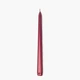Набор столовых свечей MBM HOME 4 шт. 25 см красный металлик (FR-17 METALLIC RED) - изображение 5