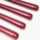 Набор столовых свечей MBM HOME 4 шт. 25 см красный металлик (FR-17 METALLIC RED) - изображение 6