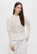 Блуза жіноча H&M 060926021 L Молочний (6666000357878) - зображення 1