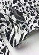 Блуза жіноча H&M 060894141_whiteblack XS Білий-чорний (6666000362544) - зображення 7