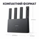 Маршрутізатор Xiaomi BE3600 Wi-Fi 7, до 3570 Мбіт/с, 4 антени Роутер, WAN 2.5G, Black - изображение 9
