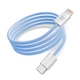 Кабель MAKE Type-C to Lightning 30W 1м Nylon Blue - изображение 1