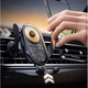Автотримач для телефона з БЗП REMAX 15W Ultra-thin 3-Axis Linkage Car Holder RM-C17i Black - изображение 4
