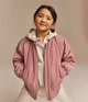 Куртка бомбер для девочки H&M, демисезонная, 6-8 лет, 122-128 см, розовая на легком синтепоне - изображение 2