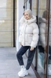 Зимова куртка Mila Nova К-396 44 молоко - изображение 6