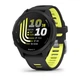 Смарт-годинник Garmin Forerunner 170 Music Black чорний із Black Yellow силіконовим ремінцем - зображення 1