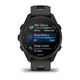 Смарт-годинник Garmin Forerunner 170 Music Black чорний із Black Yellow силіконовим ремінцем - зображення 4