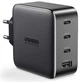 Мережевий зарядний пристрій UGREEN Nexode CD226 GaN 100W 3xUSB-C USB-A PD 3.0 QC 4.0 Black (40747) - изображение 1