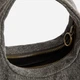 Сумка багет женская тканевая маленькая Levi's 339094687 Серая (1162177950) - изображение 4