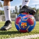 М’яч футбольний BARCELONA розмір 5, поліуретан, ручний шов, 32 панелі IV-094FTBLK - зображення 3