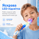 Дитяча Електрична Зубна Щітка Звукова з LED Підсвічуванням Seago SG977 Блакитна - зображення 5
