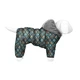 Комбинезон для собак WAUDOG Clothes рисунок "Луска", S35, В 52-55 см, С 31-36 см - изображение 1