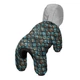 Комбинезон для собак WAUDOG Clothes рисунок "Луска", S35, В 52-55 см, С 31-36 см - изображение 2