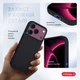 Чехол для смартфона Apple iPhone 18 Pro Intaleo Silicone Black (1283126641190) - изображение 4