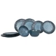 Сервіз столовий Gimex Tableware Stone 12 Pieces 4 Person Dark Blue (6917100) - зображення 1