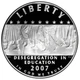 Колекційна срібна монета “Liberty - П’ятдесята річниця десегрегації у школі Little Rock Central High School в Арканзасі” PROOF 26,73 г 2007 рік - изображение 2