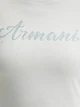 Футболка хлопковая длинная женская Armani Exchange 282921089 L Бирюзовая (1162385391) - изображение 4