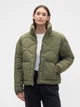 Куртка демісезонна коротка жіноча GAP 566498324 XS Зелена (1162391429) - зображення 1